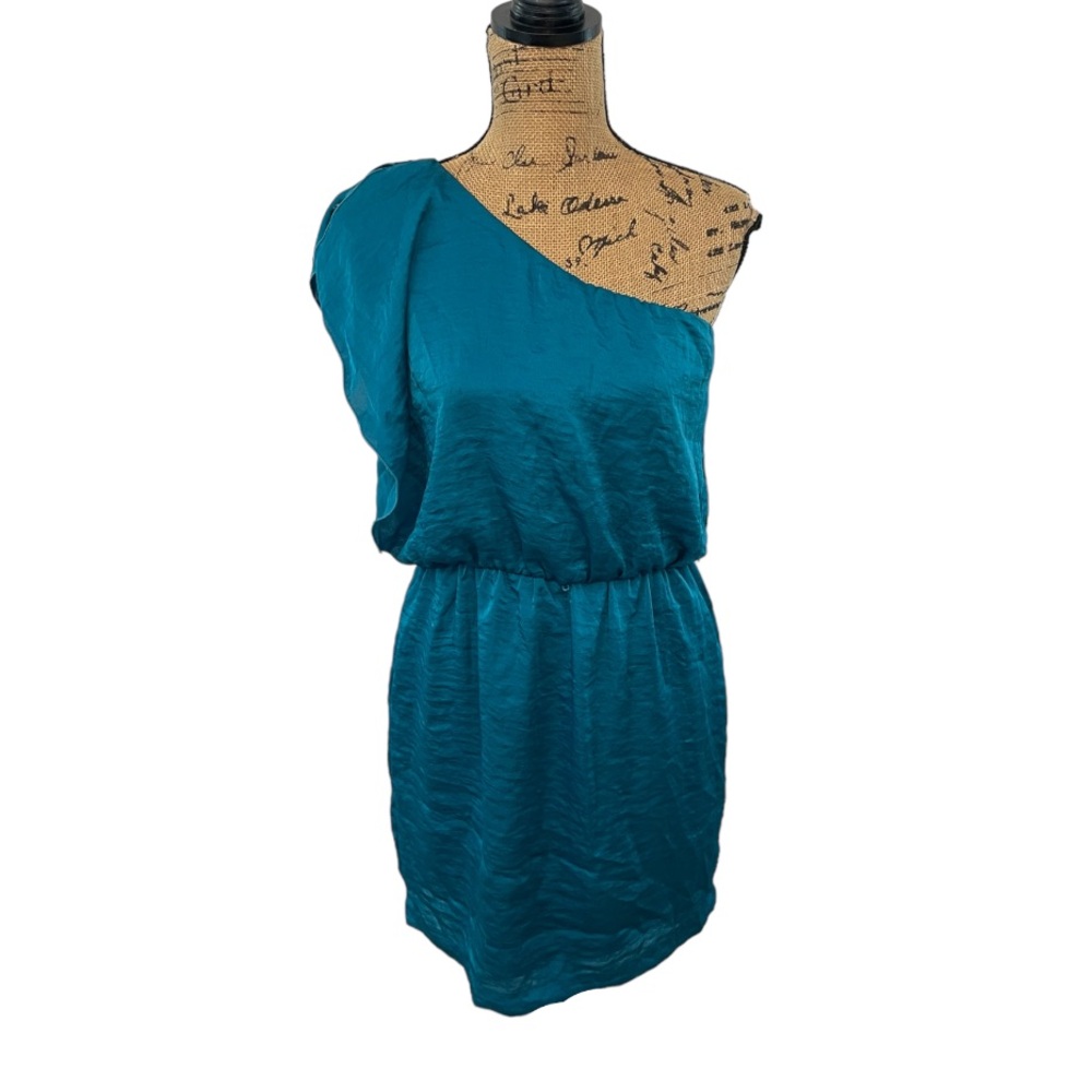 Blue Asymmetrical Dress